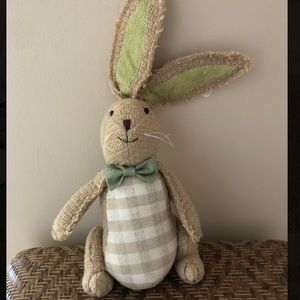 Burlap Easter bunny